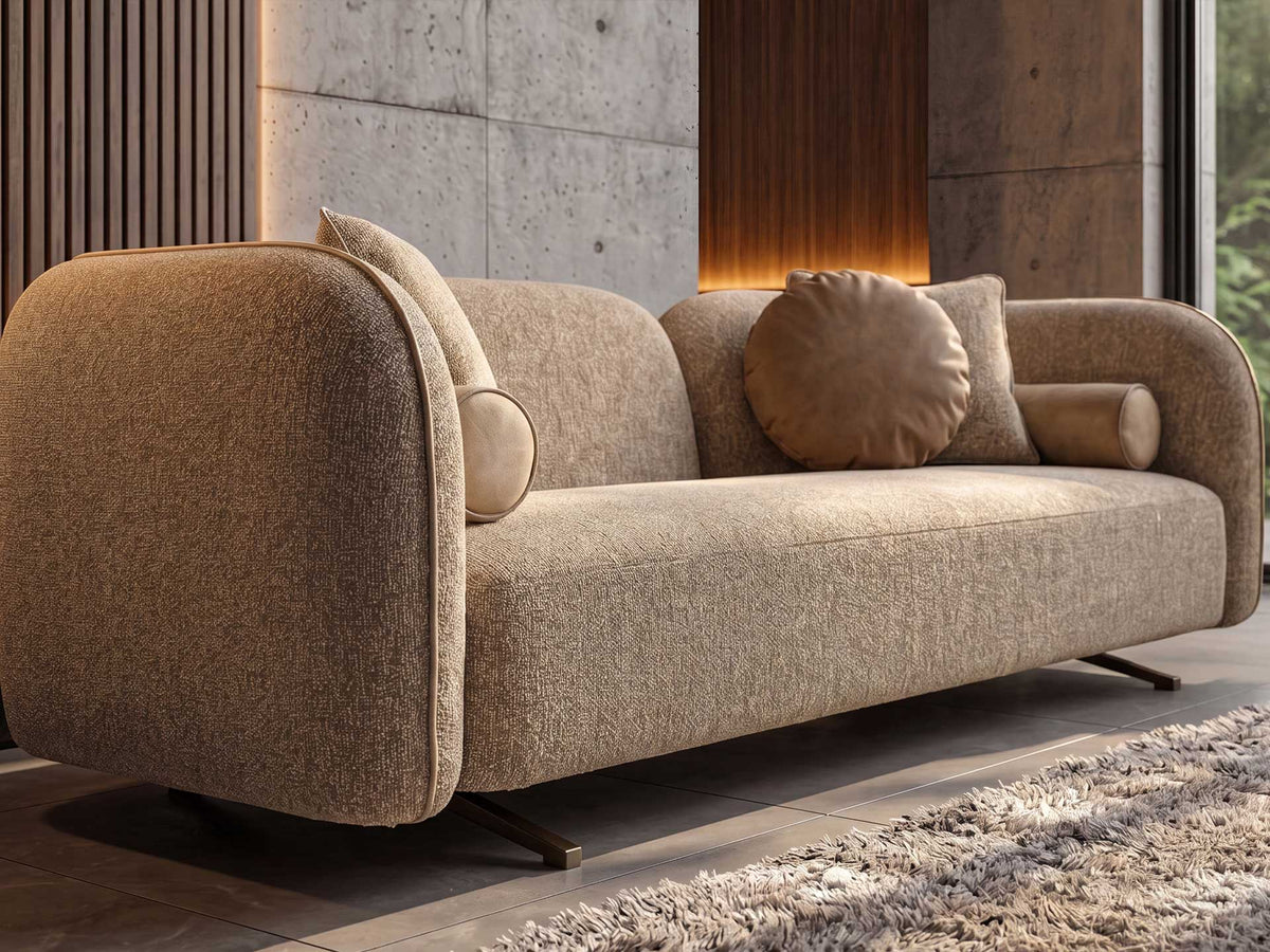 Mora 4 Seater Sofa with Coffee Table