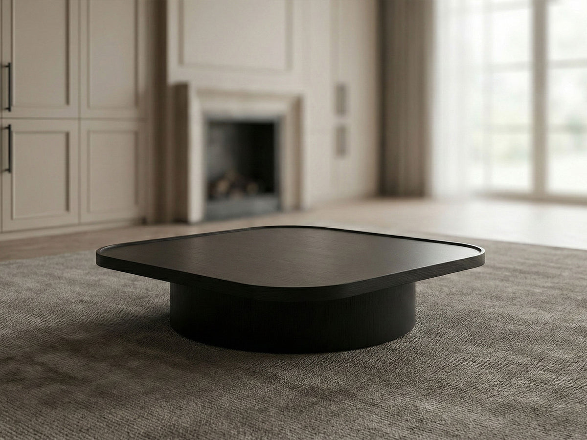 Notte Coffee Table Set (Wood)