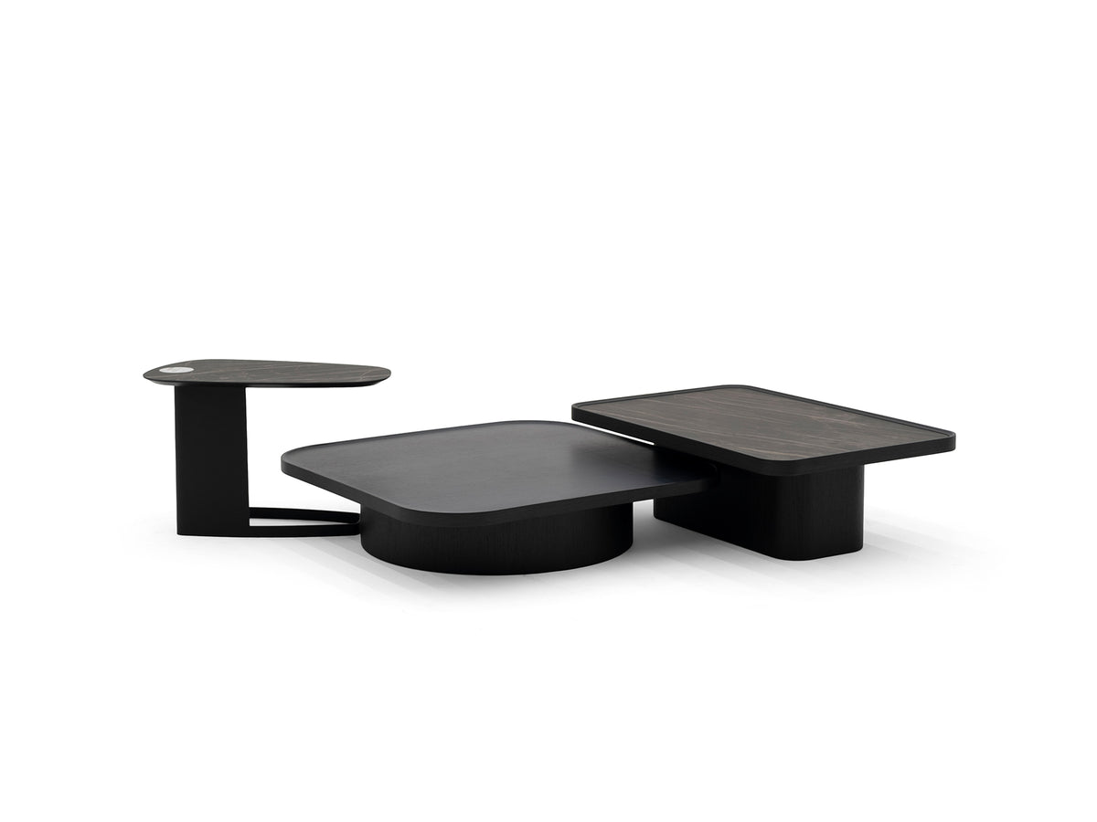 Notte Coffee Table Set (Wood)